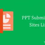 List of Top PPT Submission Sites